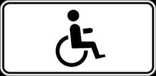 Дорожній знак 7.17 Особи з інвалідністю